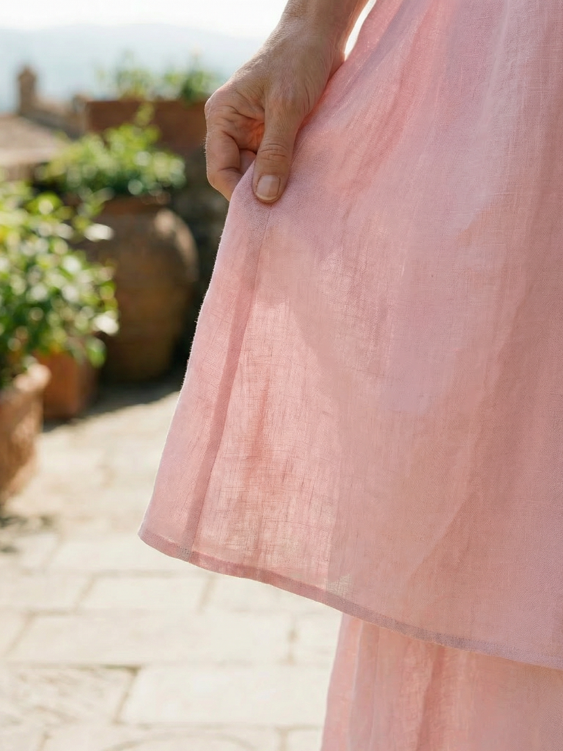 Belen | Miękka Sukienka Warstwowa