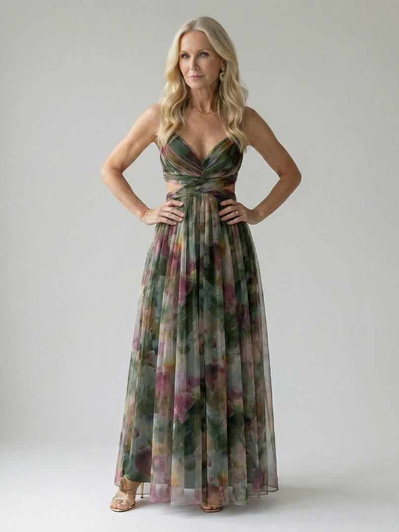 Isel | Sukienka Maxi Soft Wrap