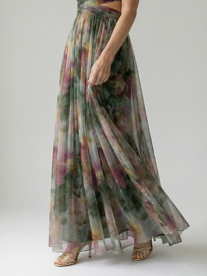 Isel | Sukienka Maxi Soft Wrap