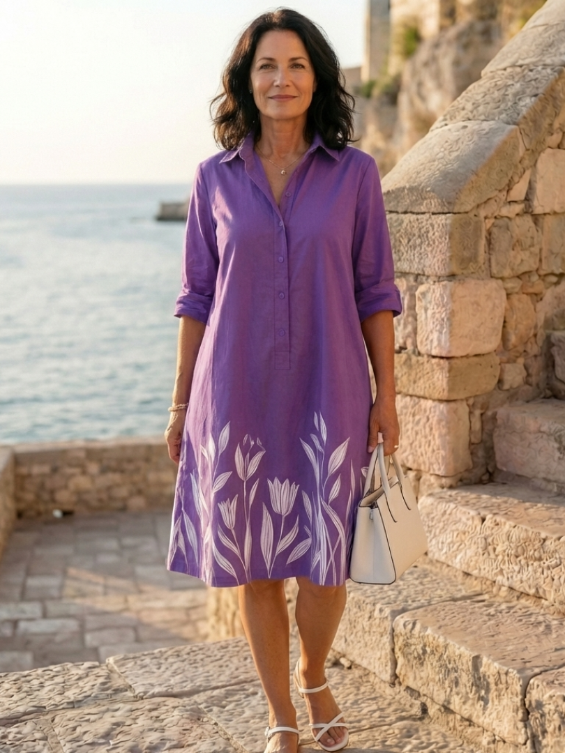 Galatea | Sukienka na Wieczorny Spacer w Ogrodzie