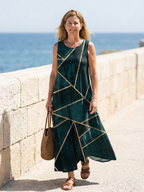 Saelle | Sukienka Midi Calm Tide