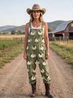 Cleo | Kombinezon na ramiączkach na poranek