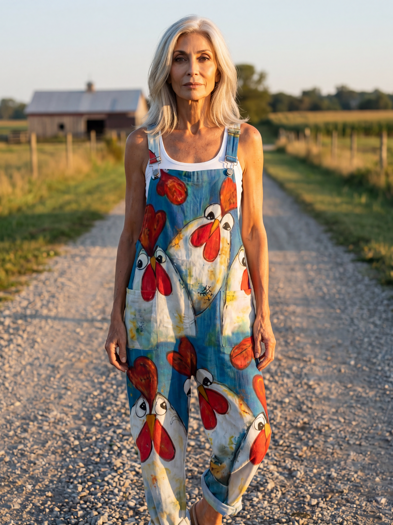 Ilaria | Kombinezon z zabawnym motywem