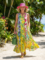 Avira | Sukienka Maxi Light Flow