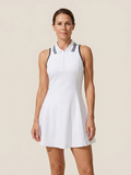 Anyż | Sukienka tenisowa bez rękawów z zamkiem błyskawicznym