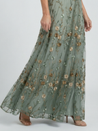 Selora | Sukienka Maxi Halter Bloom Flow