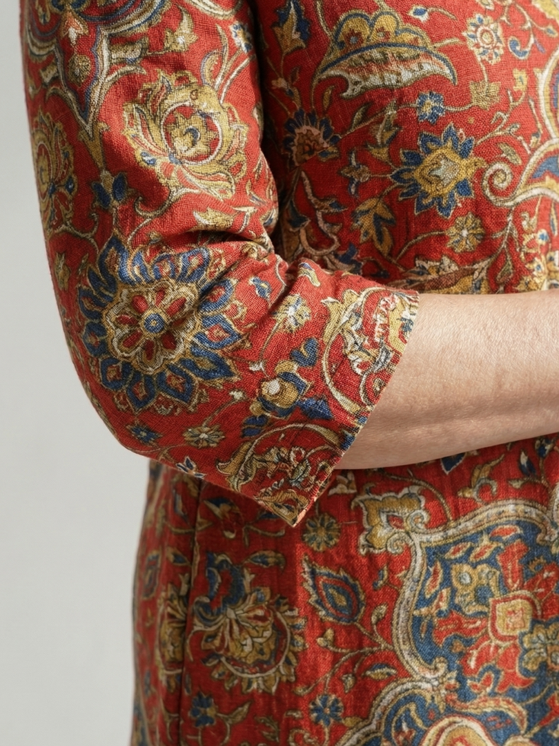 Carter | Sukienka Midi Patchwork