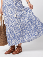 Ottoline | Sukienka midi z wiązaniem na tasiemki