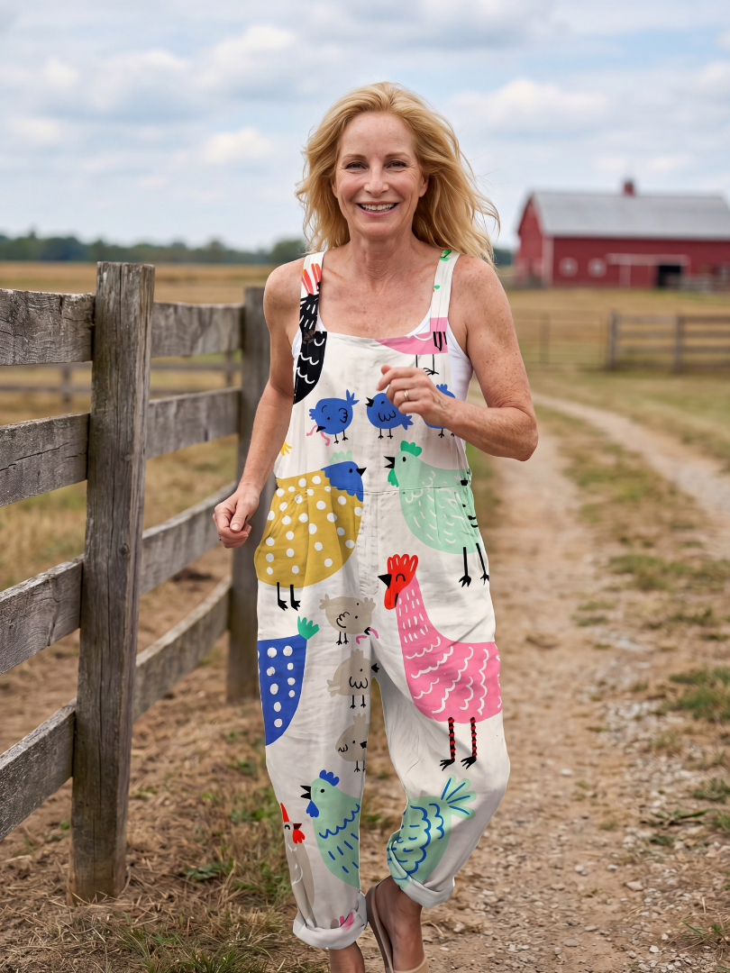 Arlina | Kombinezon z motywem codziennym