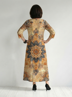 Damon | Del dress midi w kwiaty