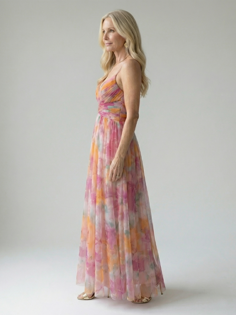 Isel | Sukienka Maxi Soft Wrap