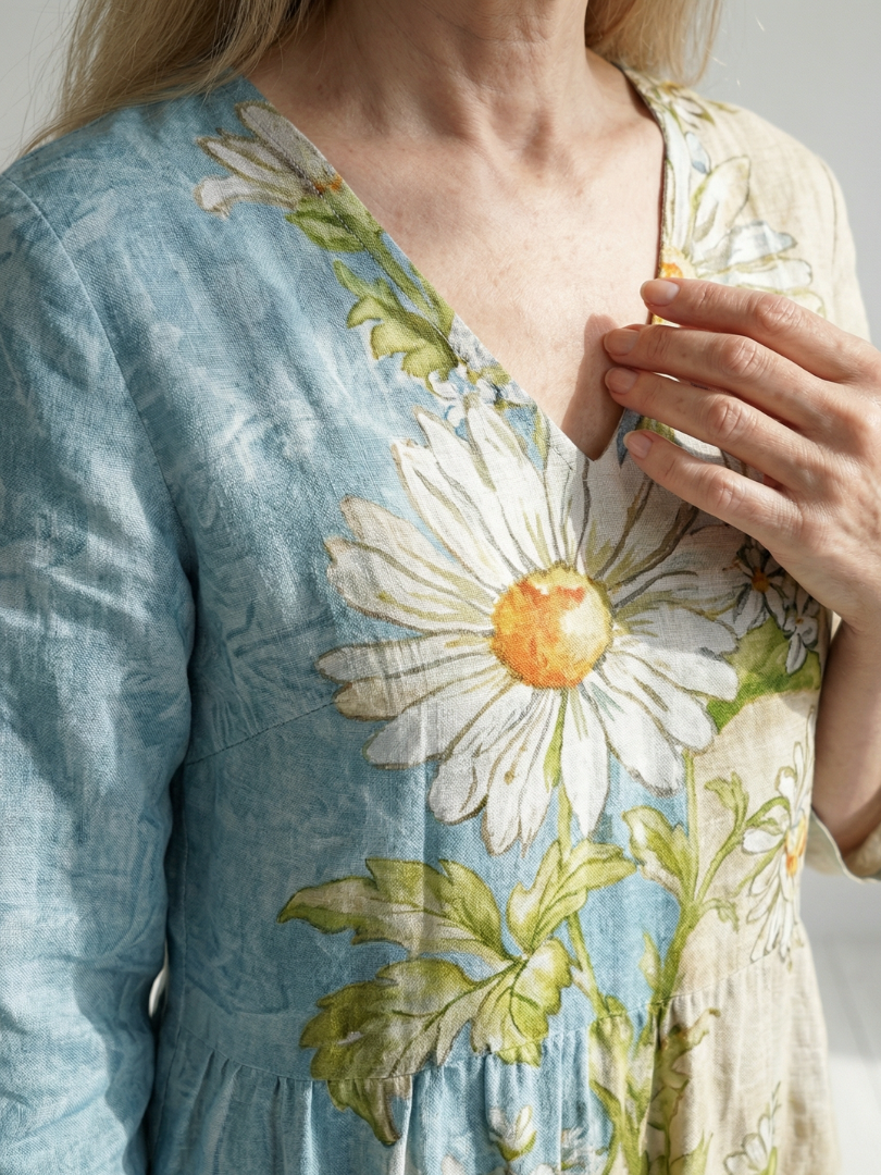 Elliot | Sukienka Midi w Kwiaty