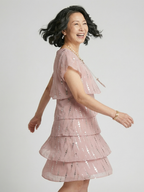 Makena | Sukienka do kolan w kropki