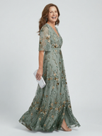 Selora | Sukienka Maxi Halter Bloom Flow