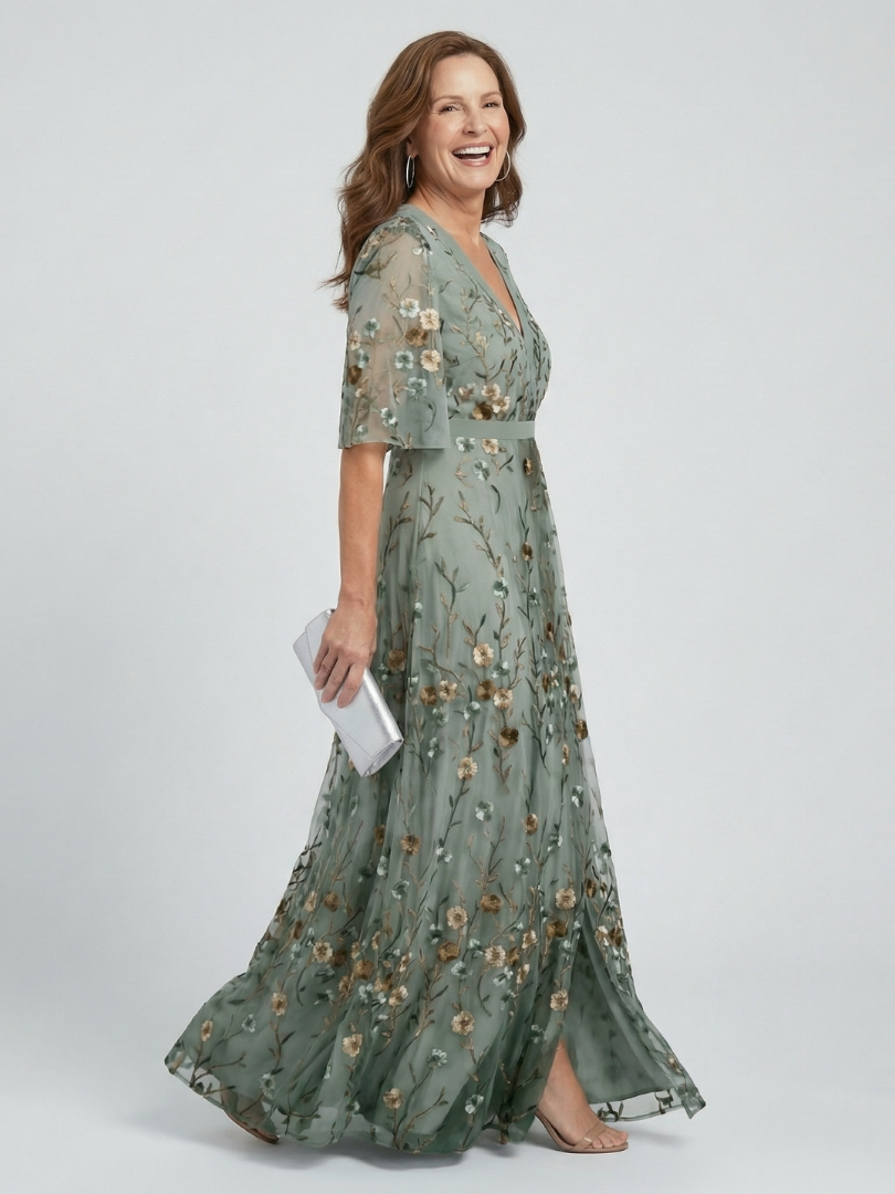 Selora | Sukienka Maxi Halter Bloom Flow