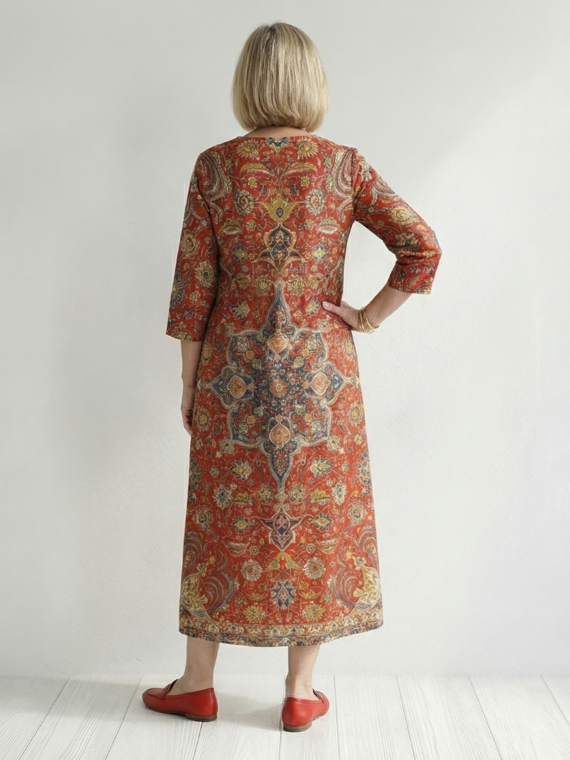 Carter | Sukienka Midi Patchwork