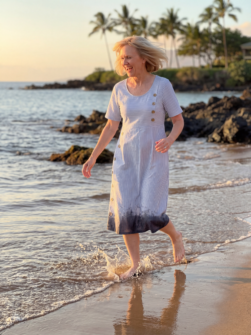 Anela | Midi Sukienka Harbor