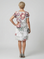 Kualani | Czysta Kwiatowa Sukienka do Kolan