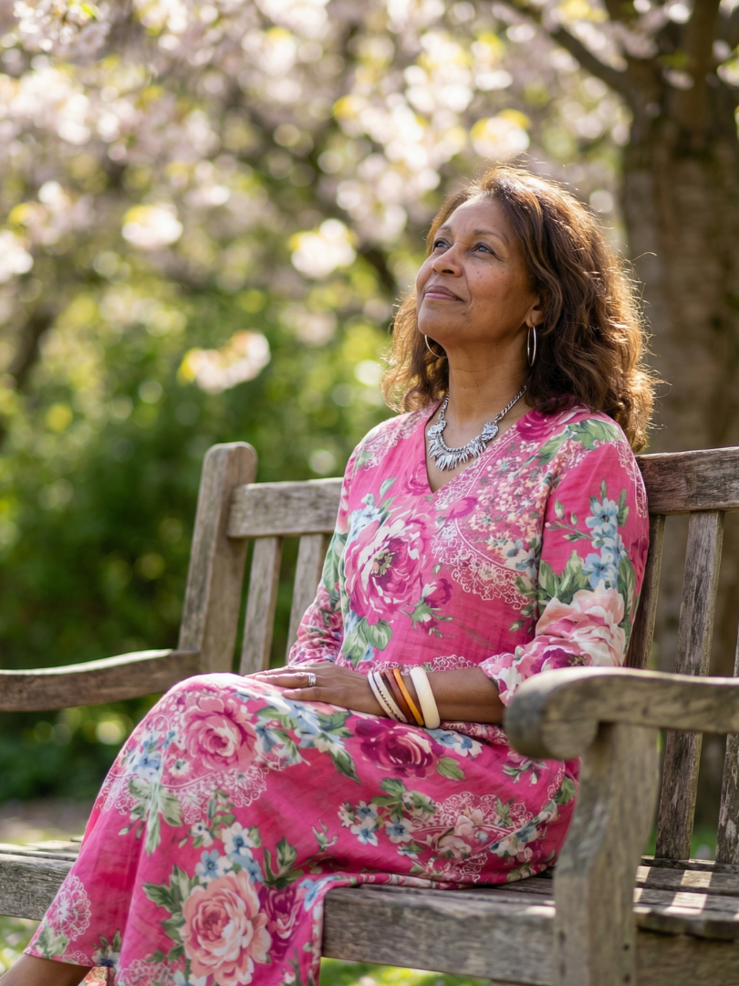 Freya | Midi Sukienka Kwiatowa