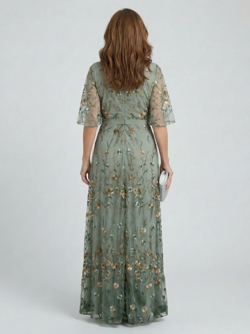 Selora | Sukienka Maxi Halter Bloom Flow