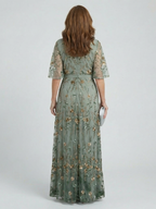 Selora | Sukienka Maxi Halter Bloom Flow