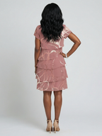 Hoku | Abstrakcyjna Sukienka do Kolan