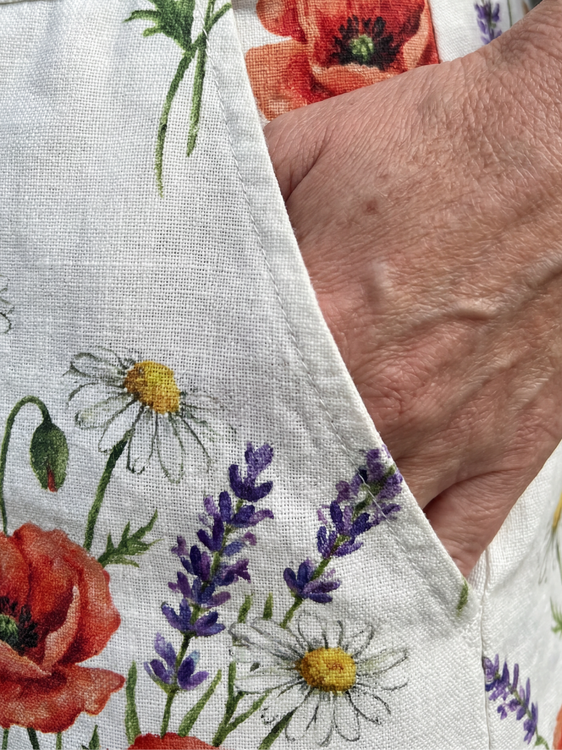 Velina | Ogrodowy Kombinezon na Ramiączkach