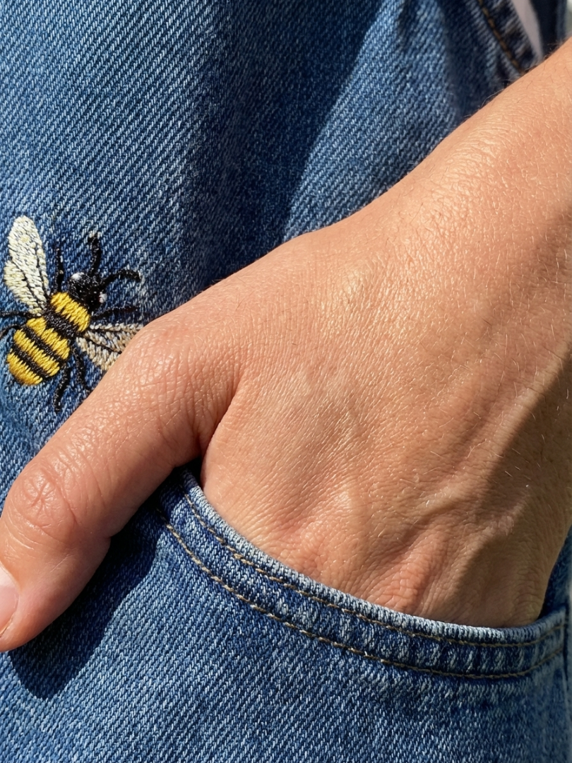 Rhea | Kombinezon z paskiem na ramionach