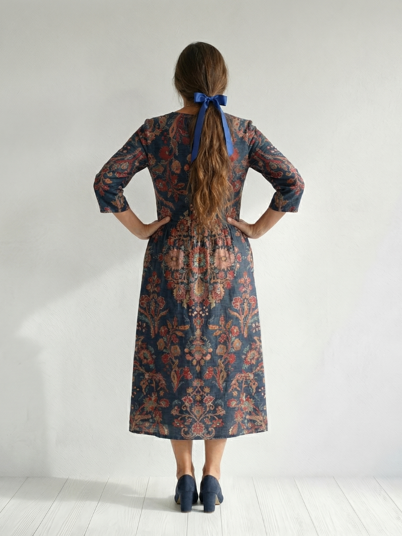 Ivy | Miękka Sukienka Midi