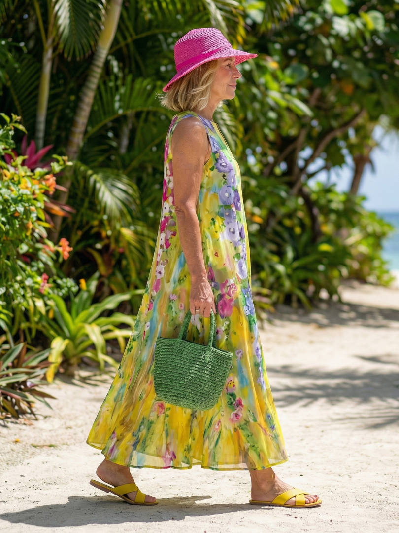 Avira | Sukienka Maxi Light Flow