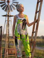 Rafa | Kombinezon z nadrukiem wełnianym