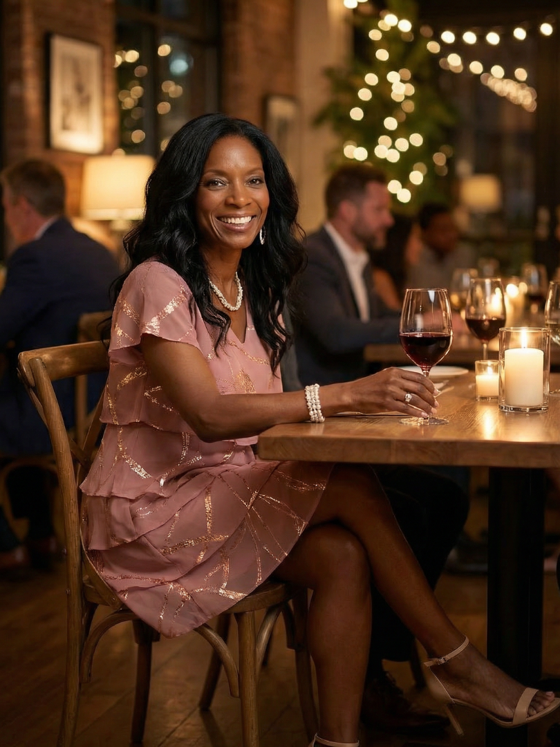 Hoku | Abstrakcyjna Sukienka do Kolan