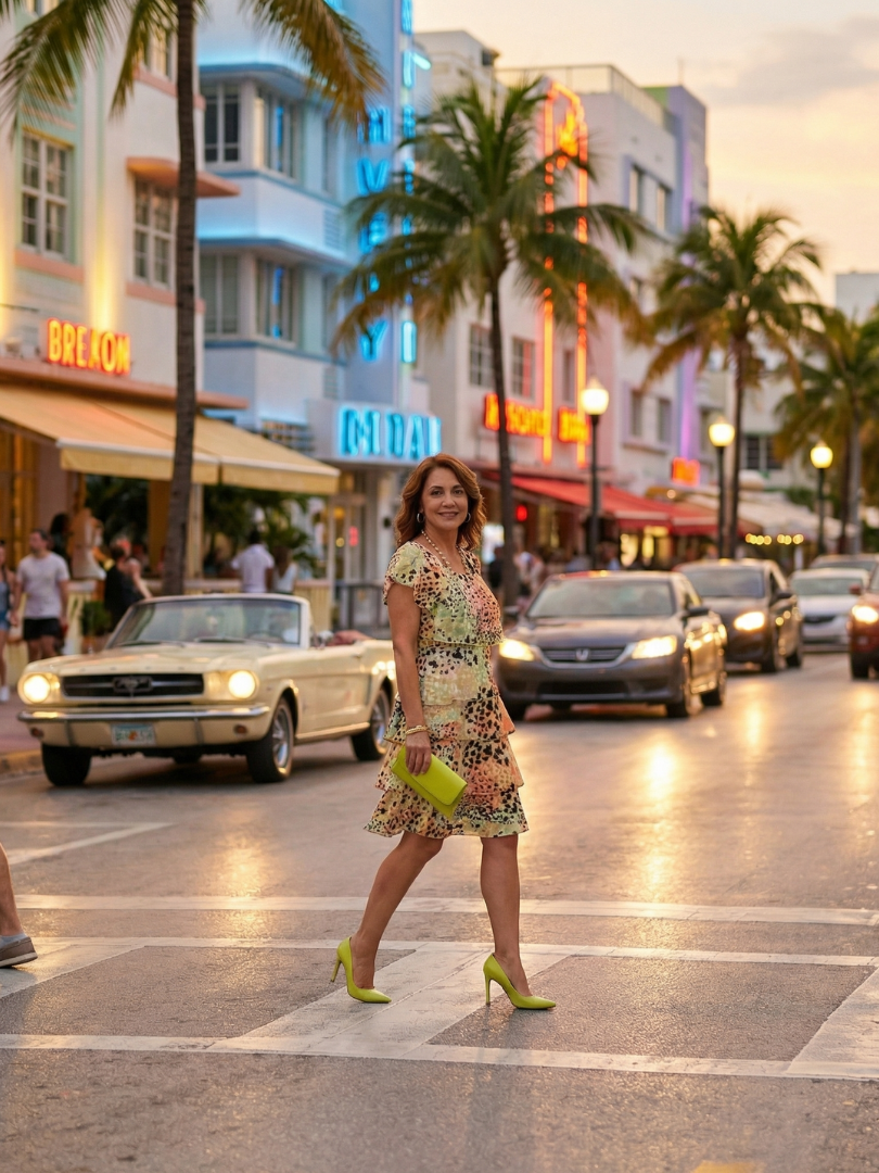 Nohea | Sukienka o strukturalnym kroju do kolan