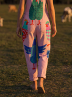 Sanna | Kombinezon z motywem koguta