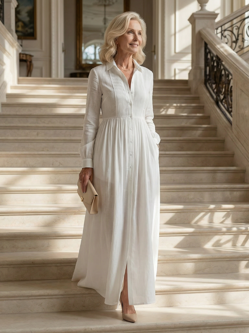 Lioren | Sukienka Maxi Soft Flow