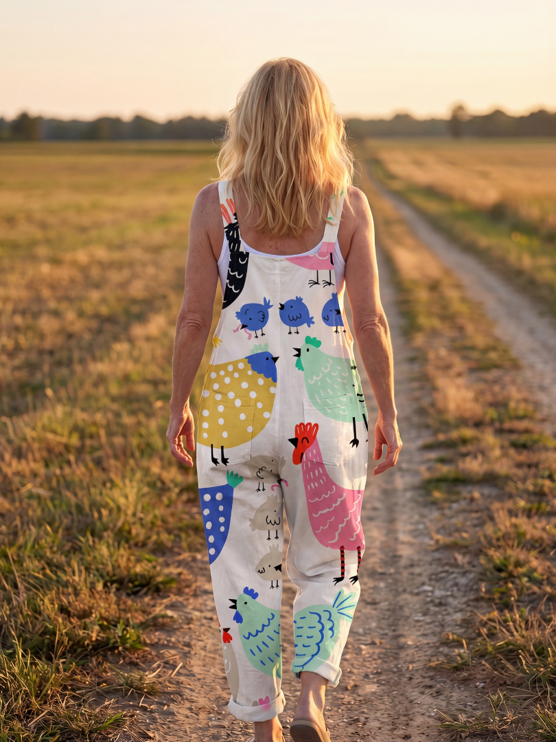 Arlina | Kombinezon z motywem codziennym