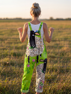 Rafa | Kombinezon z nadrukiem wełnianym