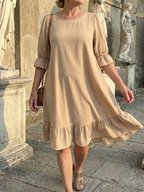 Daven | Sukienka z falbanami na dzień