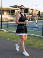 Calune | Sukienka tenisowa z kołnierzykiem