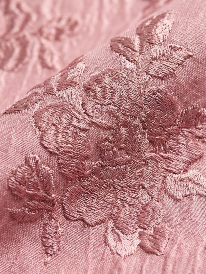 Xanthea | Sukienka koszulowa maxi z krótkim rękawem i paskiem w kwiaty